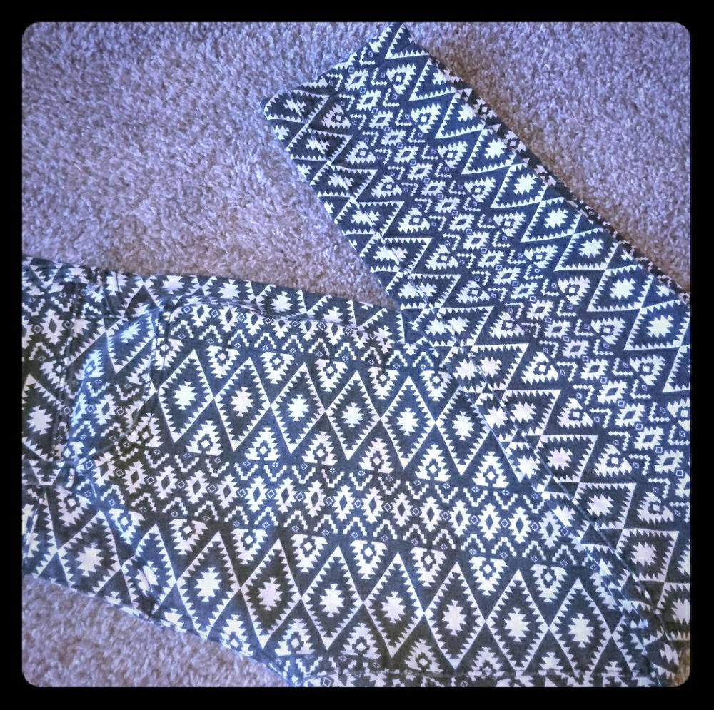 Ethnic design pants